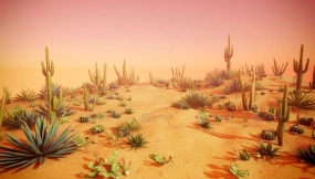 【UE】风格化沙漠植物  Stylized Desert Plants