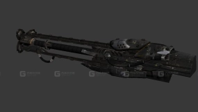 电击步枪-46 - Shock rifle 3D model-46