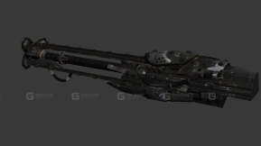 电击步枪-46 - Shock rifle 3D model-46
