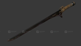 监督者剑 3D模型-51 - Overseer Shword 3D model-51