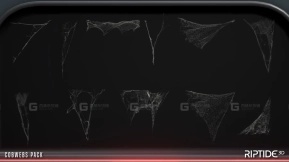 【UE】蜘蛛网资源包   Cobwebs Spider Webs Pack