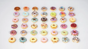 甜甜圈、面包与蛋糕3D模型  Donuts, Bread, and Cakes 3D Model