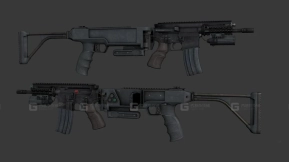 拐角射击基尔博阿-Cornershot Gilboa 3D model-34
