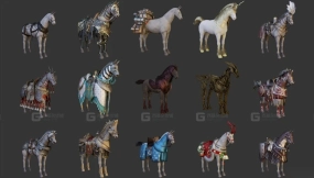 马匹驮运 Horses pack 5