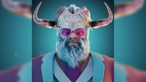 时髦恶魔肖像  Dapper Demon Portrait