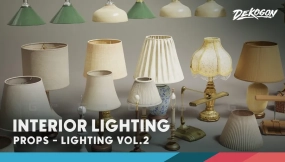 【UE】室内复古台灯吊灯VOL.2 – Lighting VOL.2 Interior