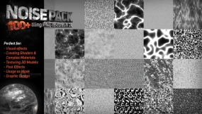 【UE】100+ 噪点纹理包  100+ Noise Texture Pack