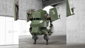 哨兵机器人（绑定好的） - Jgsdf Type 07-Ⅲ Tank Nacchin