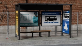 城市公交站 Urban Bus Stop