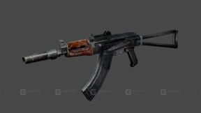 AK-74U - ak_74u 3D model-3