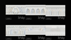 装饰艺术装饰灰泥设计素材 Decoration Decorative plaster - p2