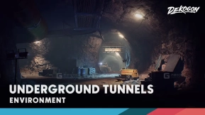 【UE】地下洞穴城堡  Underground Tunnels