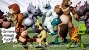 【UE】卡通动物包2 Cartoons Animals Pack 2