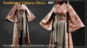 传统中国古代服饰 Traditional Chinese Dress 002