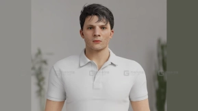 穿保罗衫的休闲男士 - Casual Guy In Polo Shirt