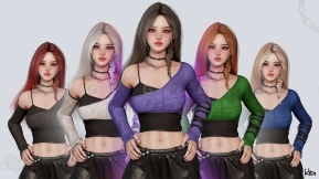【UE】K-POP可爱性感女性角色Lola  K-POP SERIES - Lola