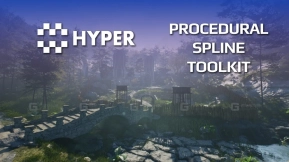 【UE】超过程式样条工具包v4 - Hyper Procedural Spline Toolkit v4