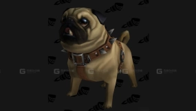 活泼哈巴狗-Perky Pug 3D model-8-0