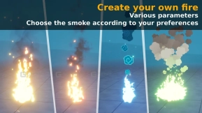 【UE】火焰法术陷阱特效包 Fire Spells Traps VFX Pack