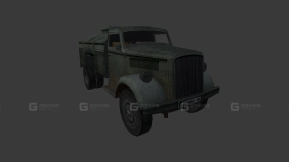 欧宝闪电奔驰版 - Opel Blitz benz 3D model-131
