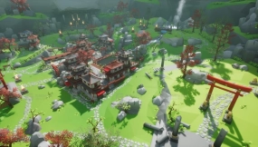 【UE】低多边形风格亚洲环境  Lowpoly Style Asia Environment