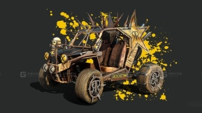 北极星RZR（口渴切割者） - Polaris RZR (ThirstCutter) 3D model-53