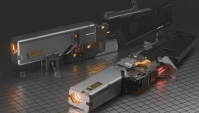枪械模型练习 Gun Model Practice