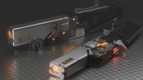 枪械模型练习 Gun Model Practice