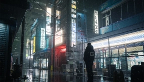 Max Hay出品的未来赛博朋克街道城市建筑楼房模型 Cyberpunk Blend File