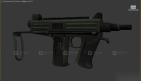 CBJ-MS冲锋枪-CBJ-MS 3D model-6