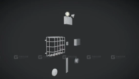 HSG 消防安全标志 PBR游戏就绪 HSG - Fire Safety - PBR Game Ready