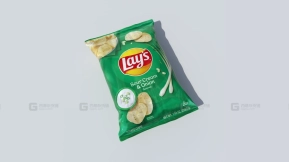 乐事酸奶油洋葱味薯片袋 - Lays Sour Cream And Onion Chips Bag