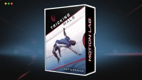 特技动画男性角色参考视频 TRICKING PACK MALE – featuring Matteo