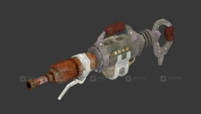河流枪 - River Gun 3D model-58