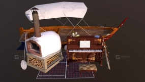 1DAE Q周，5个完成道具 1DAE Q-week, 5 finished props