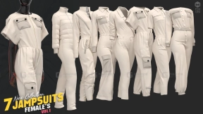 7+女士连体工作服 7 models of jumpsweet fimale's