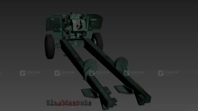 2А65“姆斯塔-Б”3D模型-65 - 2А65 МСТА-Б 3D model-65