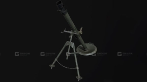 2B14迫击炮3D模型-55 - 2B14  Podnos  3D model-55