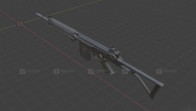 FN 法尔 FN Fall 3D model