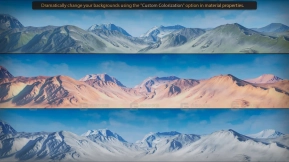 【UE】背景景观  Background Scapes