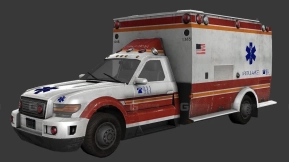 福特救护车 - Ford Ambulance 3D model-69