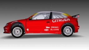 雪铁龙Xsara套件车 - Citroen Xsara Kit Car 3D model-15