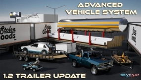 【UE】先进的车辆系统  Advanced Vehicle System - [Replicated Modular Vehicle Physics]