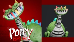 钢琴恐龙 波比玩偶时光第四章 Pianosaurus Poppy Playtime Chapter 4