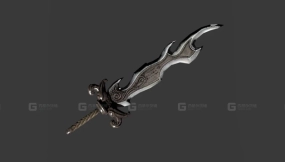 剑 3D模型-35 - Sword 3D model-35