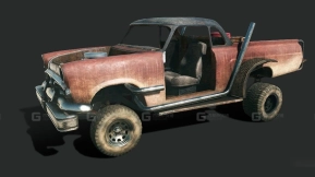 1954福特主线（破碎机） - 1954 Ford Mainline (Crusher) 3D model-81