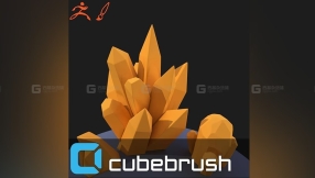 10个水晶钻石宝石笔刷