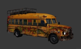 尼古拉斯巴士 - Nicholas Bus 3D model-197