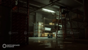 【UE】模块化地下停车场与走廊氛围场景 Atmospheric Modular Underground Car Park & Hallways