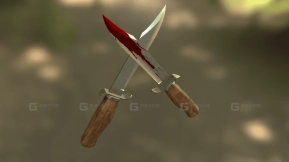 小刀 3D模型-18 - Knife 3D model-18
